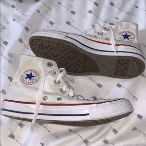 White High Top Converse